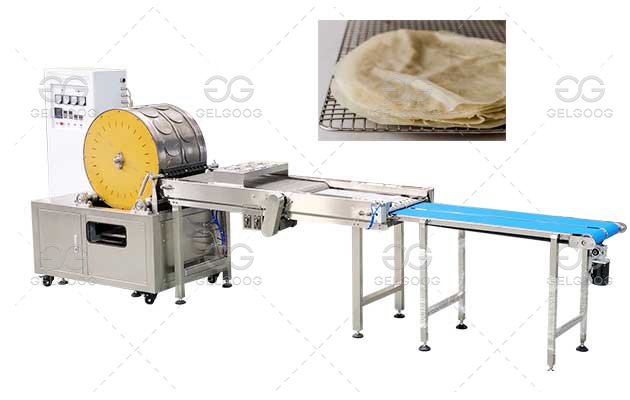 Spring Roll Skin Machine