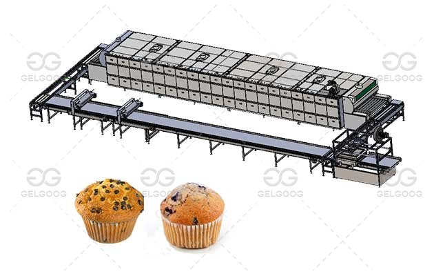 Muffin Cake Making Machine