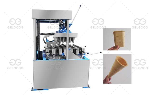 Electric Wafer Cup Machine
