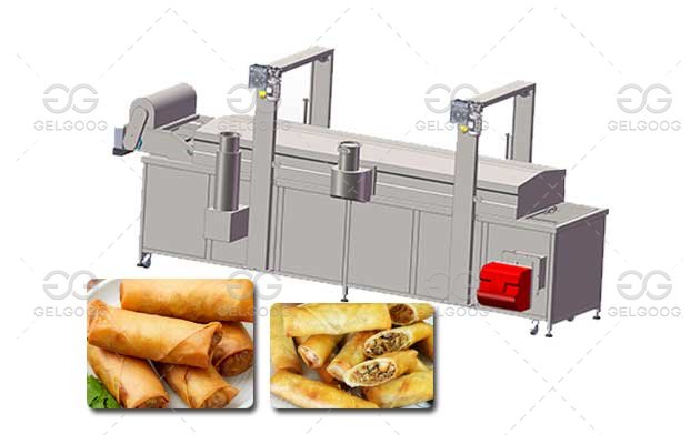 Egg Roll Frying Machine