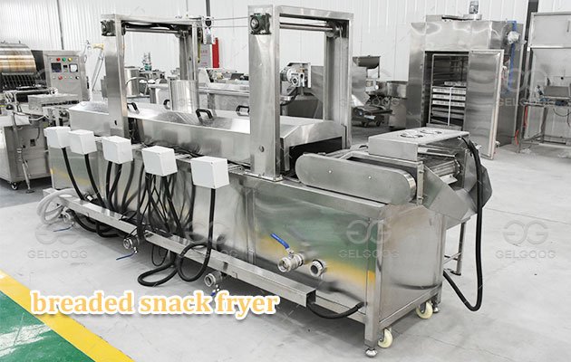 Breaded Snack Frying Machine Price