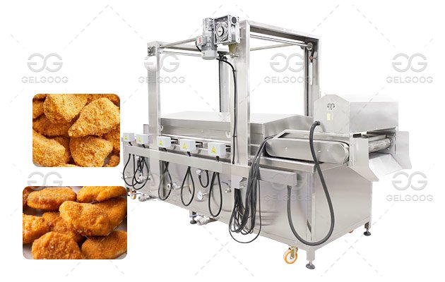 Chicken Nugget Fryer Machine