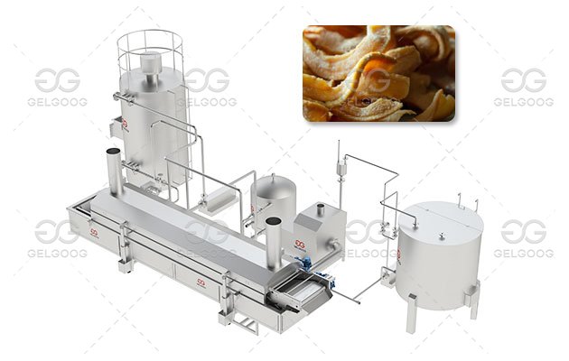 GELGOOG Pork Scratchings Frying Machine