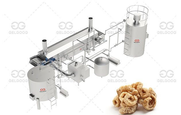 Pork Scratchings Fryer Machine