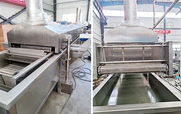 Anchovies Fryer Machine